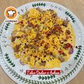 Cooksnap Mahadiah semasa beliau membuat Telur Dadar.