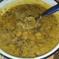 El cooksnap de Pia Chiappero cuando hizo Porotos mung.