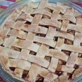 El cooksnap de Mayra cuando hizo Pay de manzana.