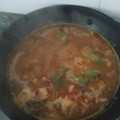 El cooksnap de Jorge Herraiz cuando hizo Arroz meloso con calamares y alcachofas.