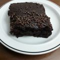El cooksnap de Rossy De Freitas cuando hizo Brownie.
