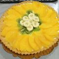 El cooksnap de joana flores cuando hizo Tarta de frutas con crema chantilly.