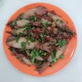 Cooksnap của Ly Na khi họ làm theo món Mực Muối Ram Tỏi Ớt