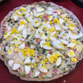 El cooksnap de Andrea Lazzaro cuando hizo Tarta de kani kama.