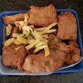 El cooksnap de Juan Manuel Olaiz cuando hizo Fish and Chips (receta tradicional sencilla).