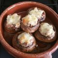 El cooksnap de maycuchi cuando hizo Champiñones rellenos de nata y bacon🍄.