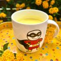 El cooksnap de Mara cuando hizo Cúrcuma latte con jengibre.