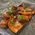 Cooksnap dari Cicilia Rosalinda untuk resep Salmon honey teriyaki glaze