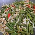 Cooksnap dari keanufa untuk resep Tumis Tauge Kacang Panjang with Ikan asin