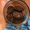 El cooksnap de Andrea Villar cuando hizo Galletas fitness de copos de avena y harina de algarroba.