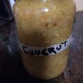 El cooksnap de Romina García Sena cuando hizo Chucrut.