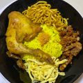 Cooksnap dari Ratu Siti Salchah R untuk resep Nasi Kuning Paket Lengkap
