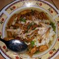 Cooksnap dari Rodhotul Farihah untuk resep BUBUR AYAM kuah kuning