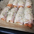 El cooksnap de Raquel cuando hizo Canelones Fit de pavo sin pasta.