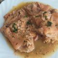 El cooksnap de eviveay cuando hizo Pies de cerdo en salsa de almendra.