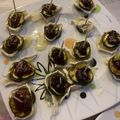 El cooksnap de Marta Boluda cuando hizo Calabacín con queso de cabra.
