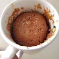 El cooksnap de Karen Zubiaurre cuando hizo Mug cakes.