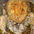 El cooksnap de Maria Garcia cuando hizo Pollo con ajo y perejil al whisky para Navidad 🎄☃️🥂.