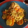 El cooksnap de Claudia Liz Gutierres cuando hizo Pollo a la cacerola.