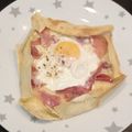 El cooksnap de César Angulo González cuando hizo Galette de jamón 🍖, queso 🧀 y huevo 🍳(wrap).