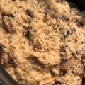 Henriett Csendes Cooksnap-ja, amikor elkészítette a(z) Gombás rizottó receptet.