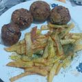 El cooksnap de María cuando hizo Tortitas de coliflor/brócoli.