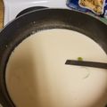 El cooksnap de Manuel J Fernandez cuando hizo Arroz con leche a la cubana.