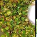 Nanu Dat का कुकस्नैप जब उन्होंने मसाला अनियन भिंडी (masala onion bhindi recipe in Hindi) बनाया था।