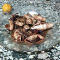 El cooksnap de Francisco Gomez cuando hizo Chipirones al ajillo.