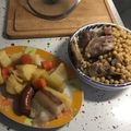 El cooksnap de ARACELI cuando hizo Cocido Madrileño en olla express.