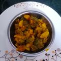 Advika का कुकस्नैप जब उन्होंने आलू शिमला मिर्च की सब्जी(aloo shimla mirch ki sabzi recipe in hindi) बनाया था।