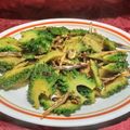 北美liuliu 的 青苦瓜炒小魚干(簡單料理) cooksnap