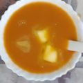 Mamoni Banerjee's cooksnap of when they made টমাটো গাজরের স্যুপ(tomato gajorer soup recipe in Bengali).