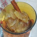 El cooksnap de Katherine Mejía cuando hizo Dulce de cáscara de naranja Dominicano.