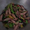 Cooksnap dari Eti Kurniawati untuk resep Cumi asin cabe hijau tomat hijau pete