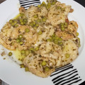 El cooksnap de luigi cuando hizo Cocochas de bacalao en salsa verde.
