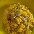 Amita Khanna का कुकस्नैप जब उन्होंने मीठे पीले चावल(meethe peele chawal recipe in hindi) बनाया था।