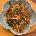烹飪烘焙遊世界 的 (影音) 蔥爆豬肉 cooksnap
