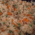 El cooksnap de Luu☀️ cuando hizo Risotto de verduras con champiñones.