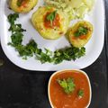 Anita Shah's cooksnap of when they made ફરાળી સ્ટફ્ડ આલૂ હાંડી(farali stuff alu handi in Gujarati).