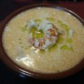 El cooksnap de Pilarica cuando hizo Gazpachuelo malagueño.