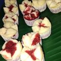 Cooksnap Wan Nurhajar semasa beliau membuat Apam Mekar Red Velvet.