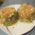 El cooksnap de Jesus cuando hizo Tartar de salmón con aguacate.
