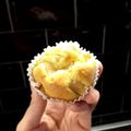 El cooksnap de Dhan cuando hizo Muffins de coco y pera.