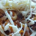 Angel's cooksnap of when they made Chili Mac.