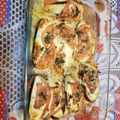 El cooksnap de hugo cuando hizo Berenjenas al horno con tomate y queso.