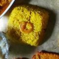 Nibedita Das's cooksnap of when they made বাসন্তী পোলাও.