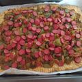 El cooksnap de Trinidad Calatayud cuando hizo Coca/pizza de pimiento y tomate 🍅 con masa de cerveza.