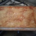 El cooksnap de Teresita Feliz cuando hizo Lasaña Boloñesa.