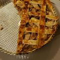 El cooksnap de Javiera cuando hizo Kuchen de manzana.